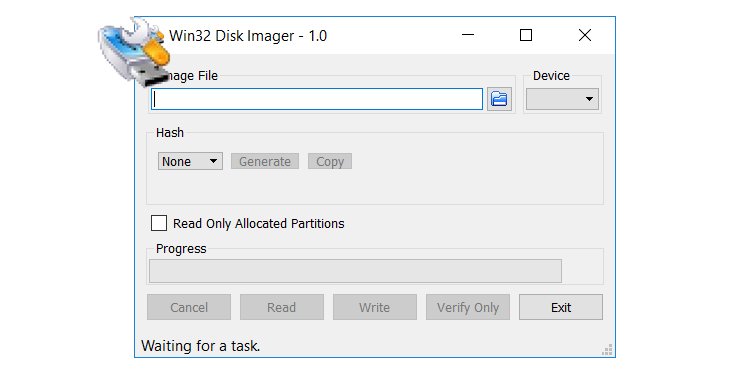 Win32 Disk Imager 