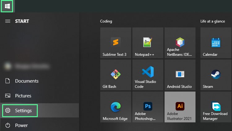 windows10-startmenu-settings